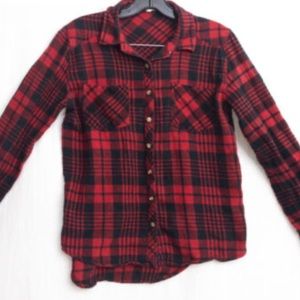 Classic red flannel